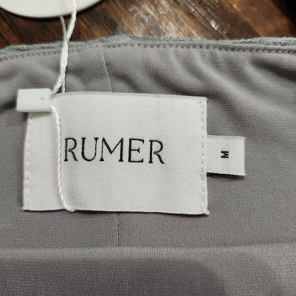 NWT Revolve Rumer Seafoam Ribbed Crop Or Swim Top. Sz M - Picture 3 of 7